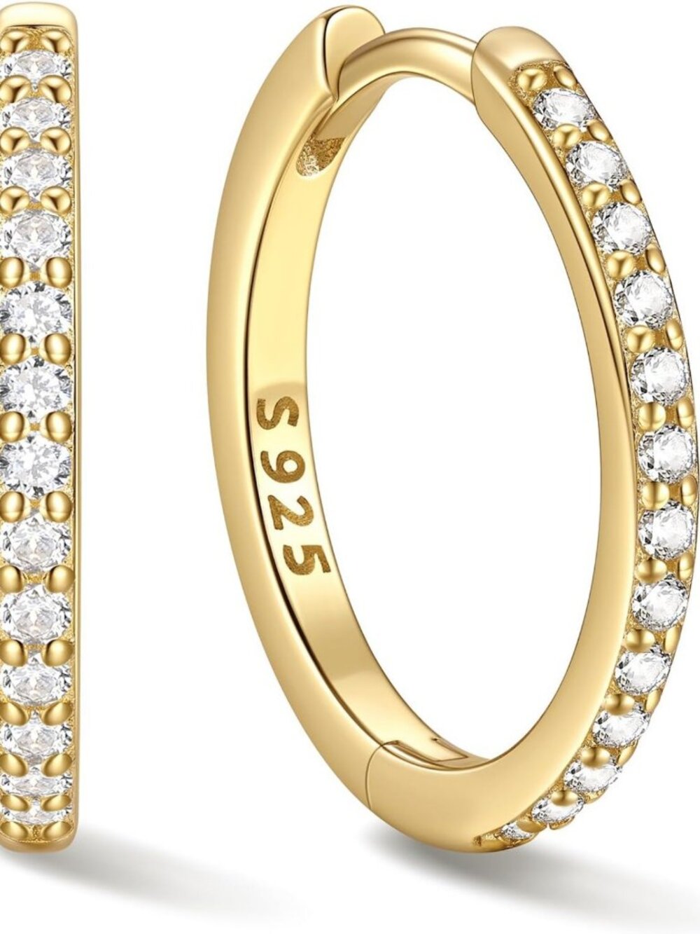 Stylish 925 Sterling Silver Small Hoop Earrings for Women, 6-20MM, Perfect Gift